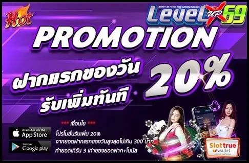 LEVELUPX69 รางวัลมาเยือนถึงที่ เล่นสล็อตออนไลน์เว็บแท้